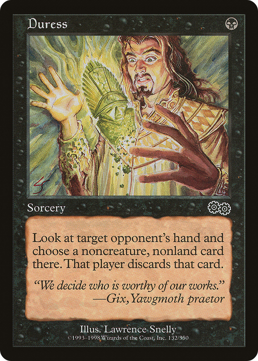 Duress (USG-132) - Urza's Saga