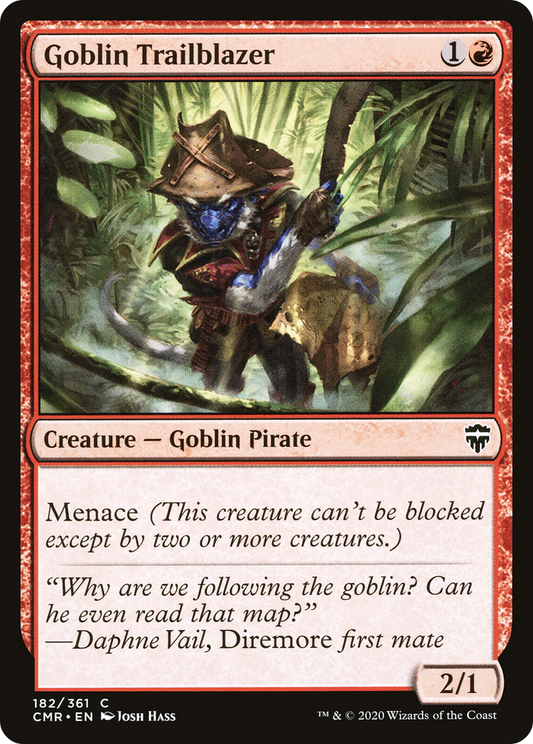 Goblin Trailblazer (CMR-182) - Commander Legends Foil