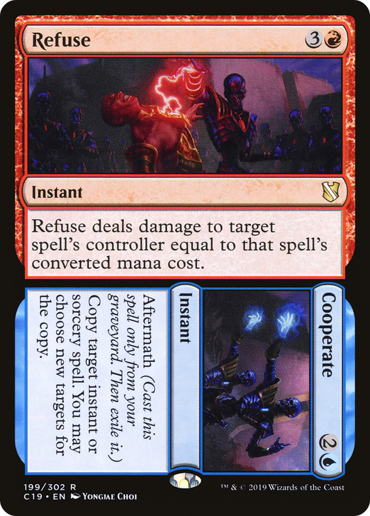 Refuse // Cooperate (C19-199) - Commander 2019