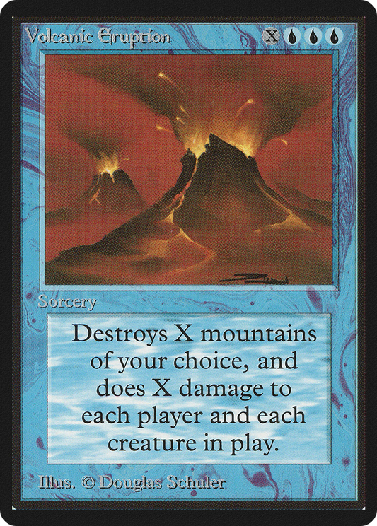 Volcanic Eruption (LEB-089) - Limited Edition Beta