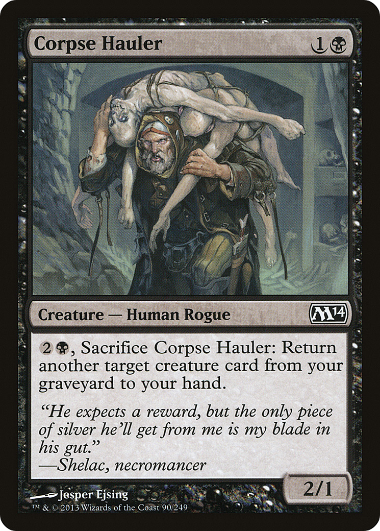 Corpse Hauler (M14-090) - Magic 2014 Foil