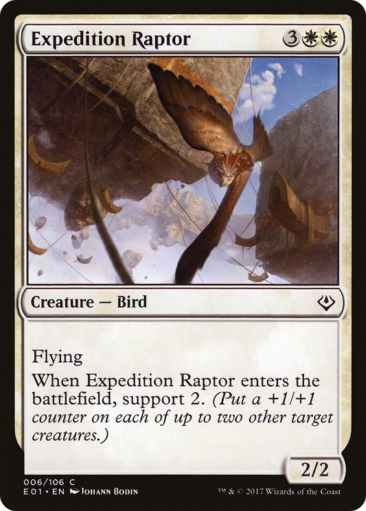 Expedition Raptor (E01-006) - Archenemy: Nicol Bolas