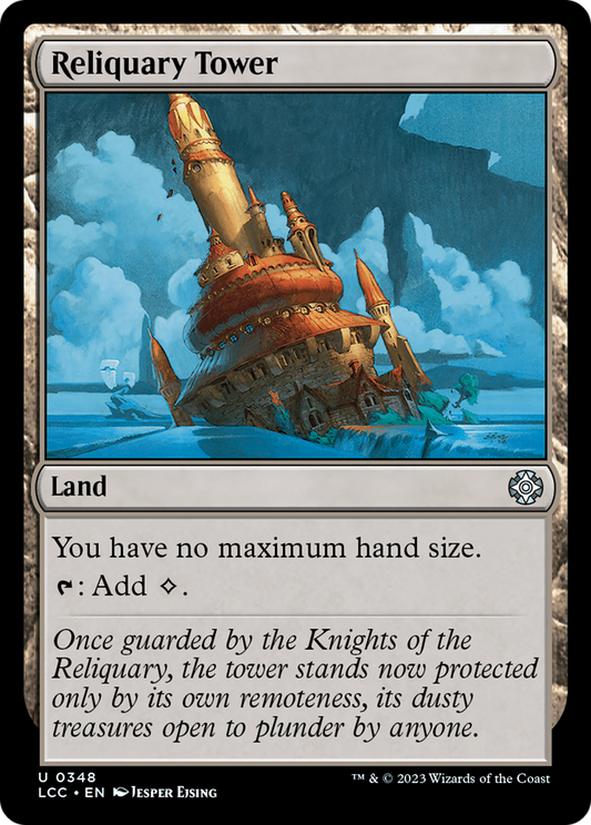 Reliquary Tower (LCC-348) - The Lost Caverns of Ixalan Commander