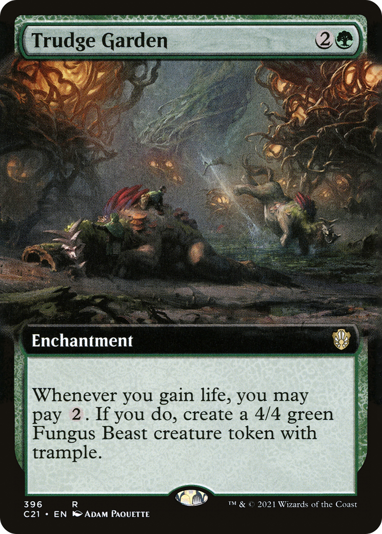 Trudge Garden (C21-396) - Commander 2021: (Extended Art)