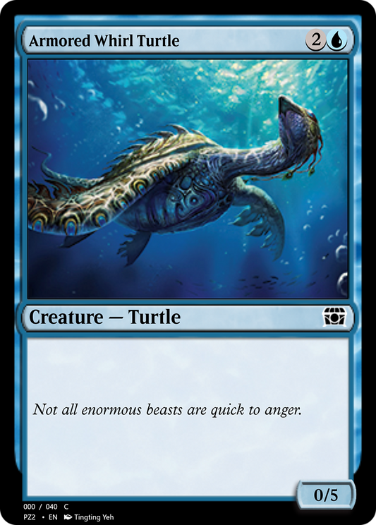 Armored Whirl Turtle (PZ2-70809) - Treasure Chest Foil