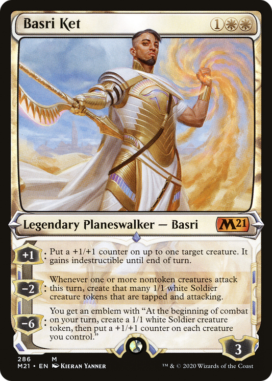 Basri Ket (Showcase) (M21-286) - Core Set 2021: (Showcase)