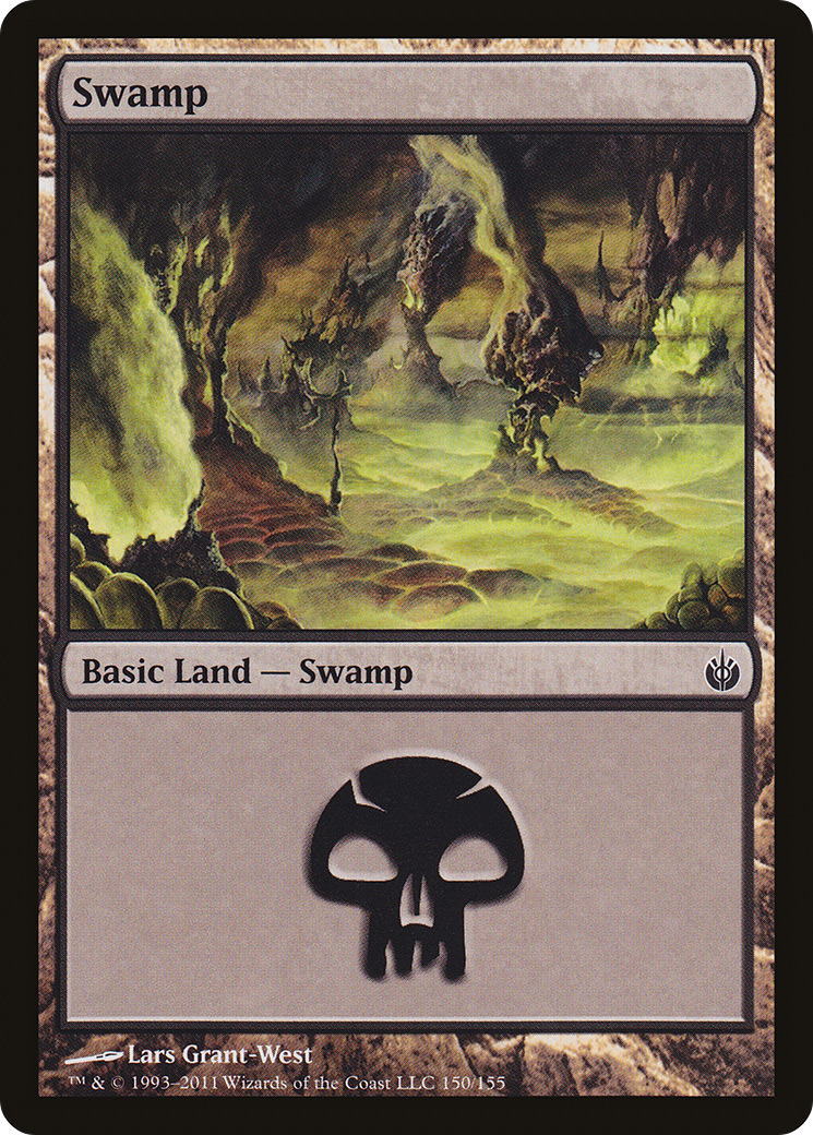 Swamp (MBS-150) - Mirrodin Besieged