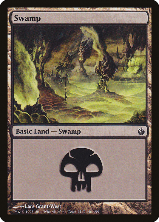 Swamp (MBS-150) - Mirrodin Besieged