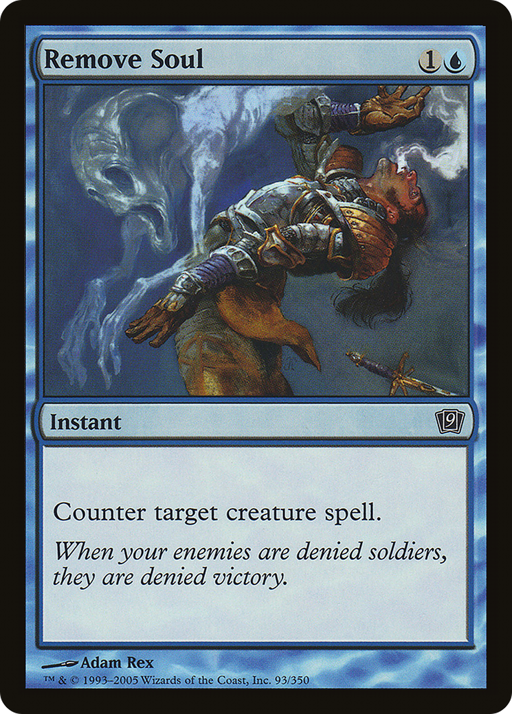 Remove Soul (9ED-93★) - Ninth Edition Foil