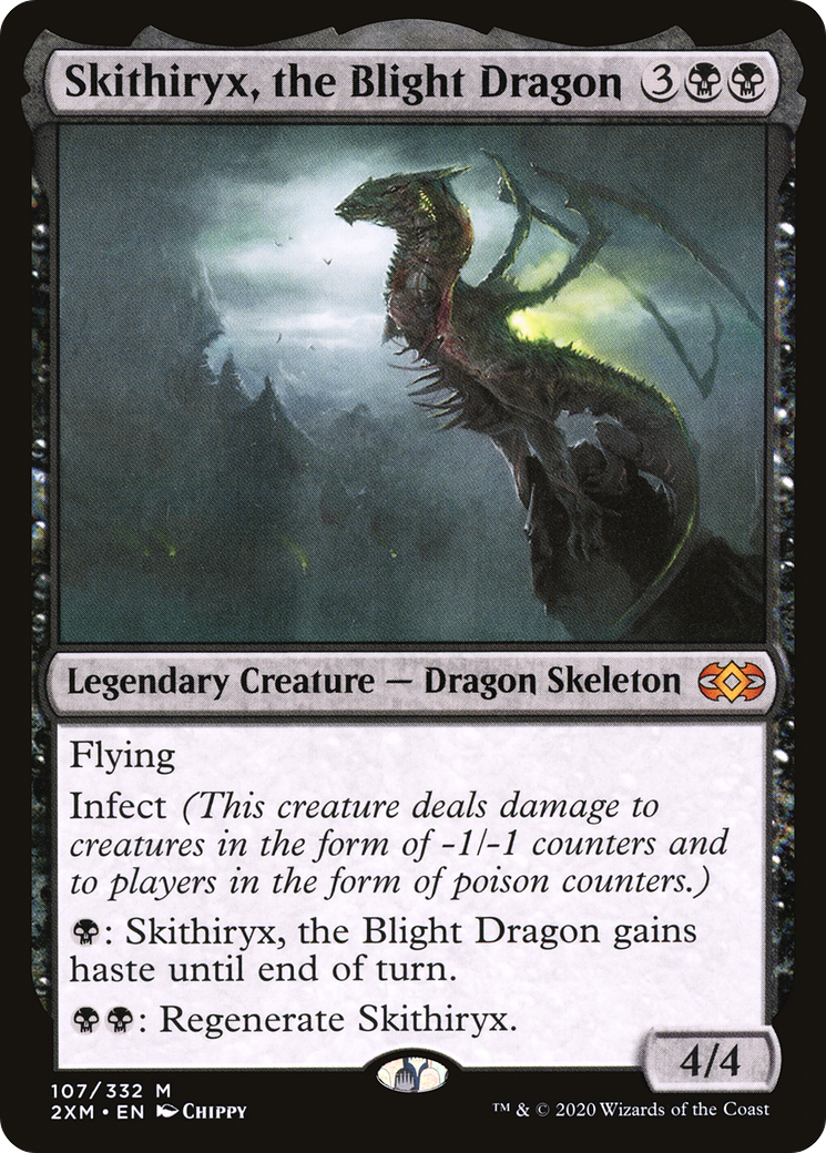 Skithiryx, the Blight Dragon (2XM-107) - Double Masters Foil