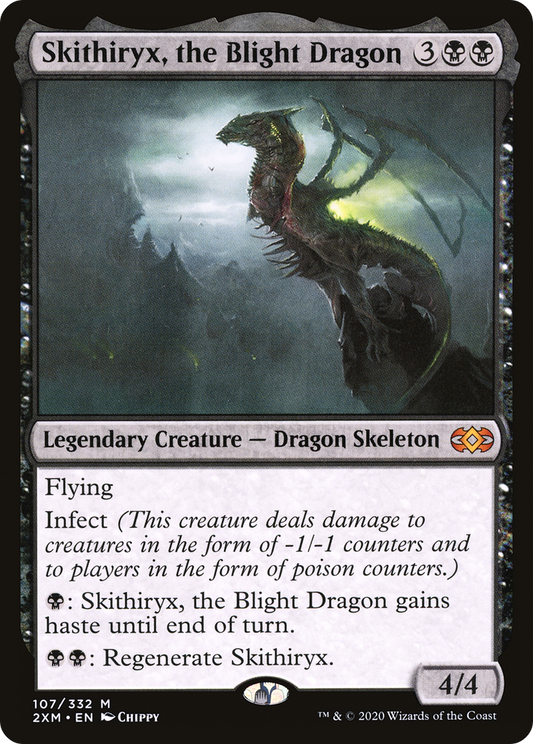 Skithiryx, the Blight Dragon (2XM-107) - Double Masters Foil