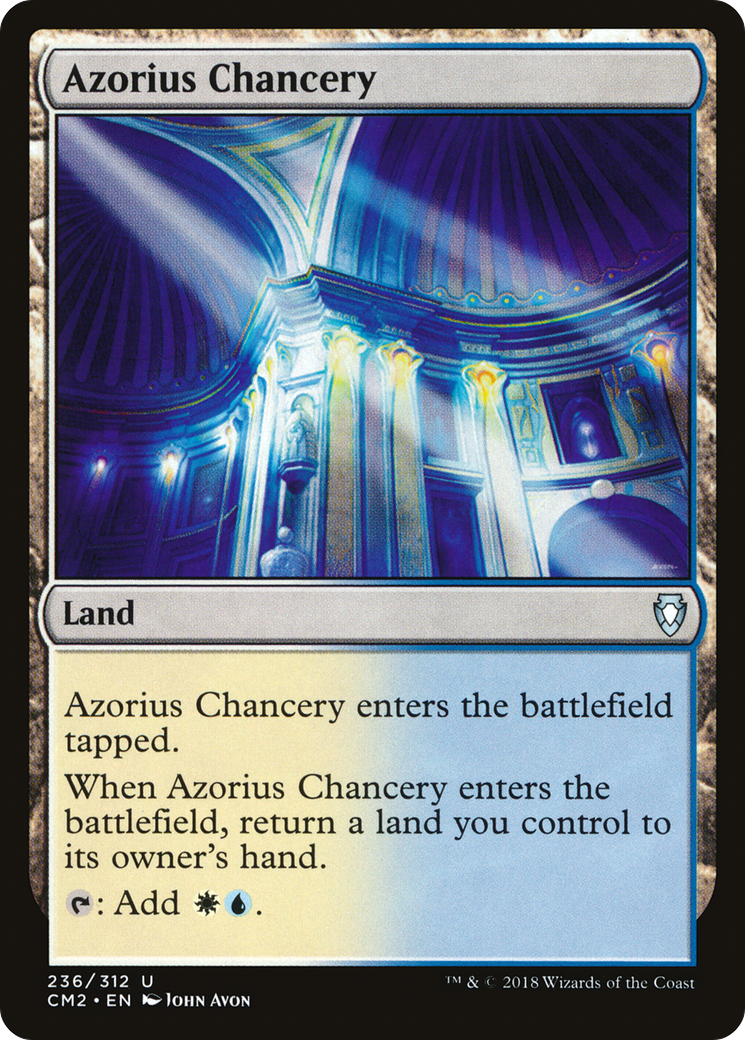 Azorius Chancery (CM2-236) - Commander Anthology Volume II