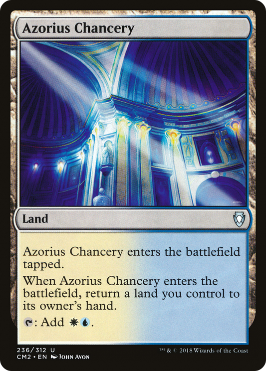 Azorius Chancery (CM2-236) - Commander Anthology Volume II