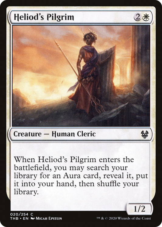 Heliod's Pilgrim (THB-020) - Theros Beyond Death Foil