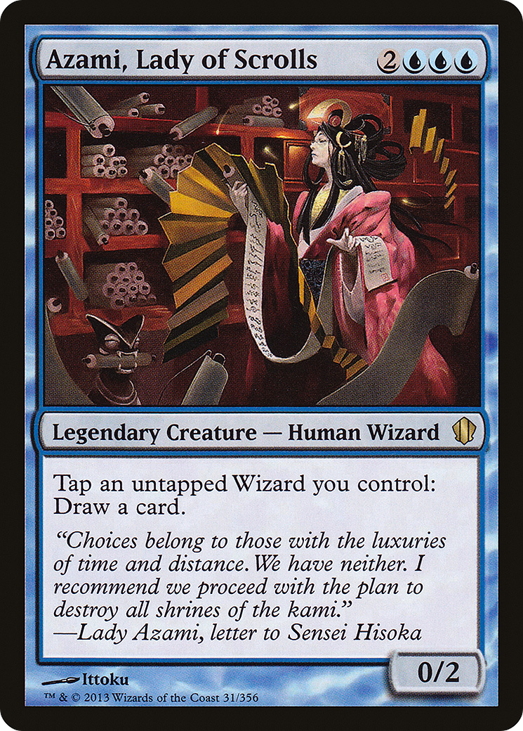 Azami, Lady of Scrolls (C13-031) - Commander 2013