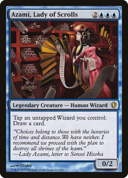 Azami, Lady of Scrolls (C13-031) - Commander 2013