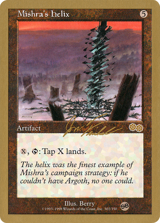 Mishra's Helix (WC00-JF302SB) - World Championship Decks 2000