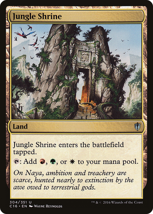 Jungle Shrine (C16-304) - Commander 2016