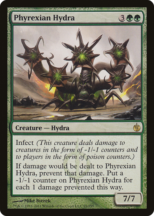 Phyrexian Hydra (MBS-085) - Mirrodin Besieged Foil