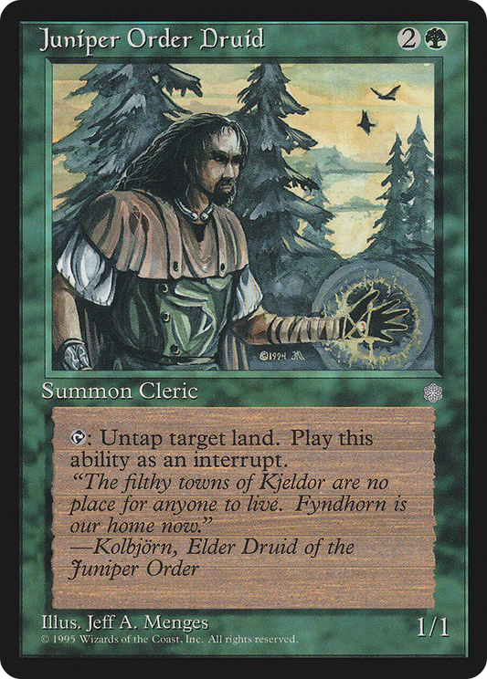 Juniper Order Druid (ICE-251) - Ice Age