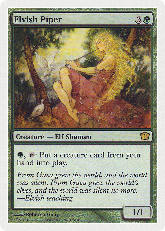 Elvish Piper (9ED-239) - Ninth Edition