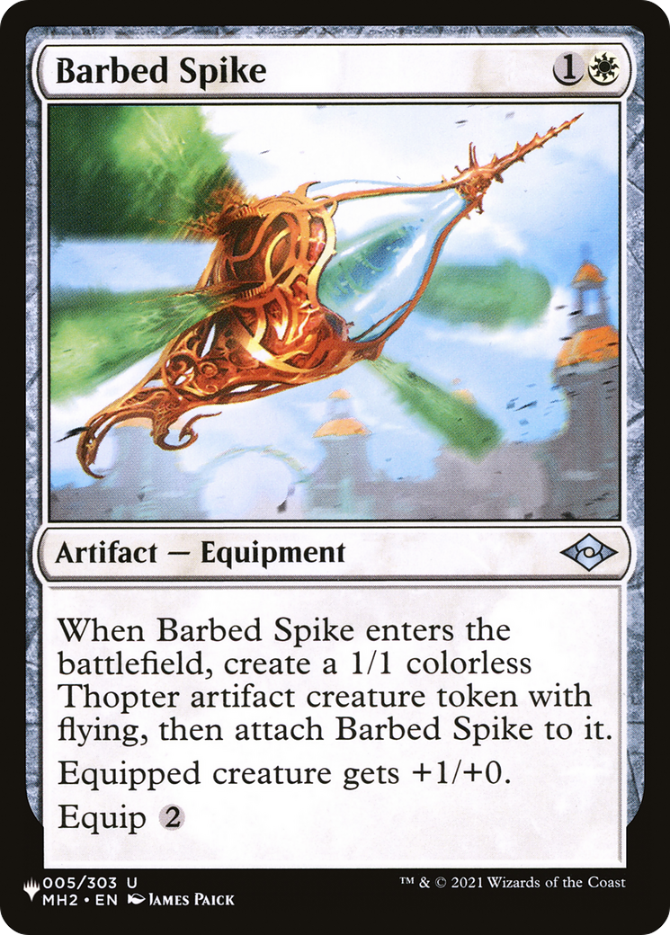 Barbed Spike (LIST-MH2-5) - The List
