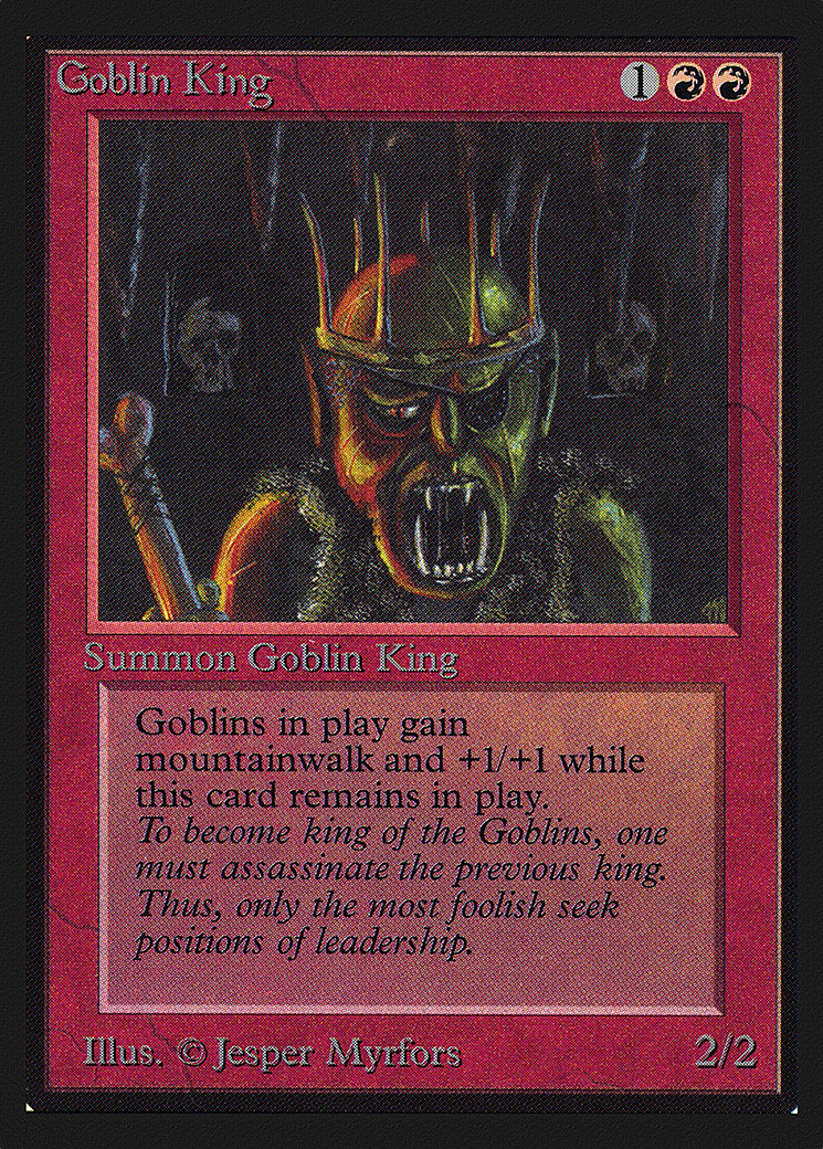 Goblin King (IED-155) - Intl. Collectors' Edition