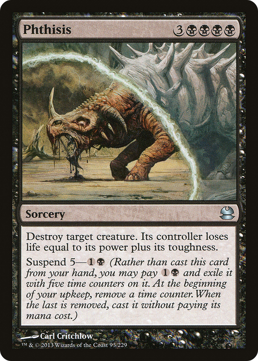 Phthisis (MMA-093) - Modern Masters Foil