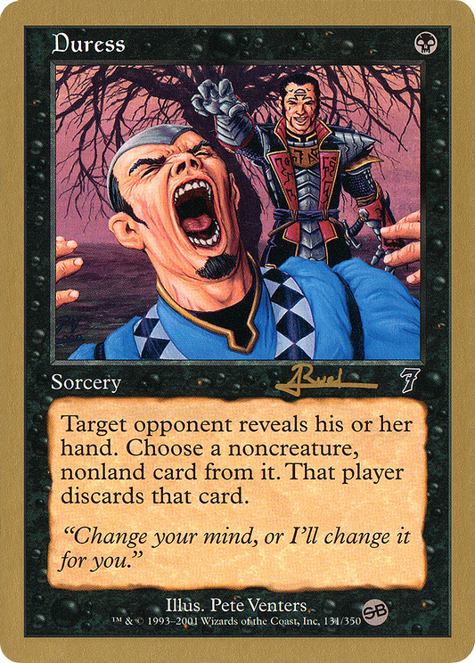 Duress (WC01-AR131SB) - World Championship Decks 2001