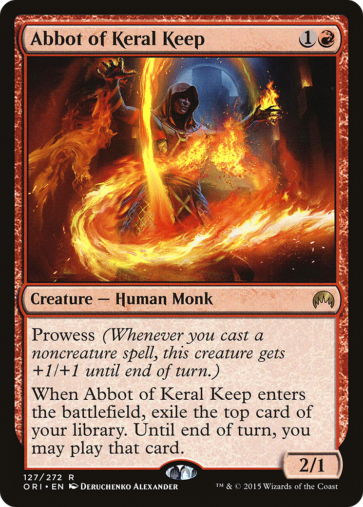 Abbot of Keral Keep (ORI-127) - Magic Origins