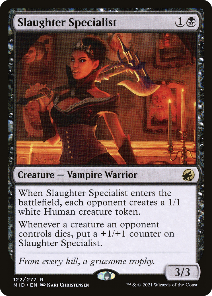 Slaughter Specialist (MID-122) - Innistrad: Midnight Hunt Foil