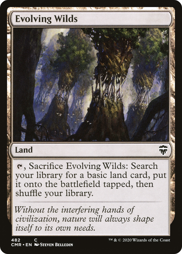 Evolving Wilds (CMR-482) - Commander Legends