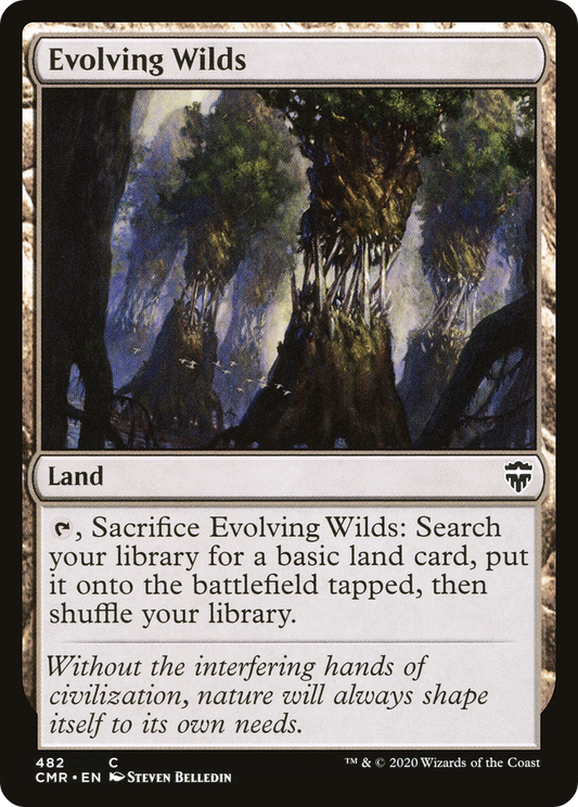 Evolving Wilds (CMR-482) - Commander Legends