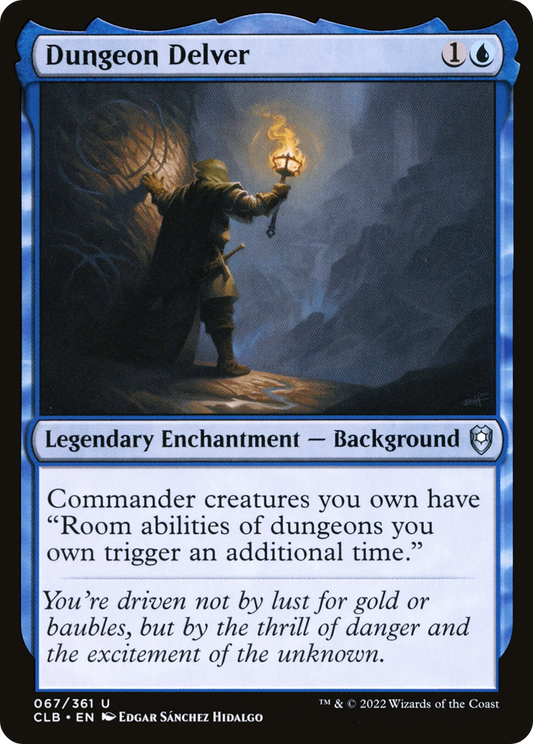 Dungeon Delver (CLB-067) - Commander Legends: Battle for Baldur's Gate Foil