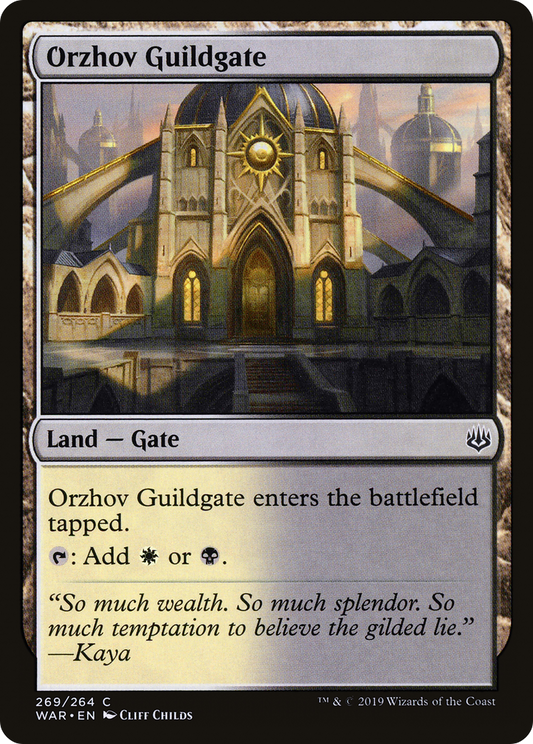 Orzhov Guildgate (WAR-269) - War of the Spark