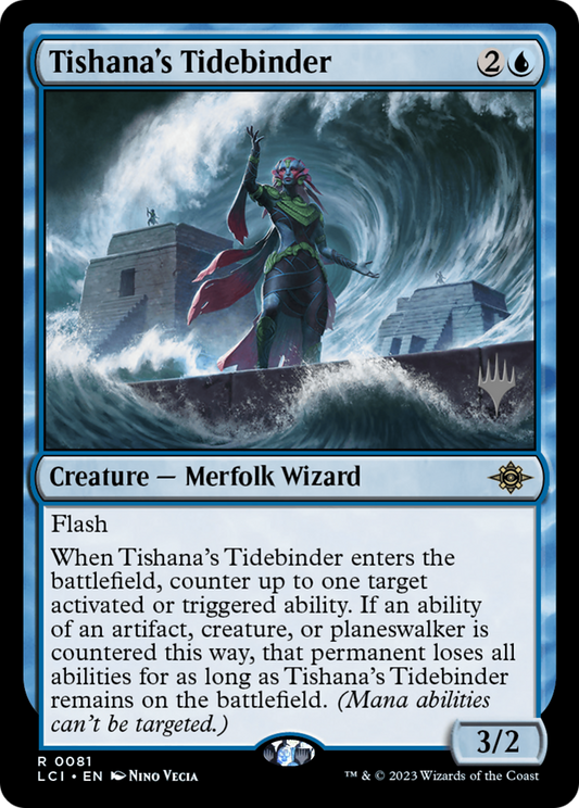 Tishana's Tidebinder (PLCI-81P) - The Lost Caverns of Ixalan Promos Foil