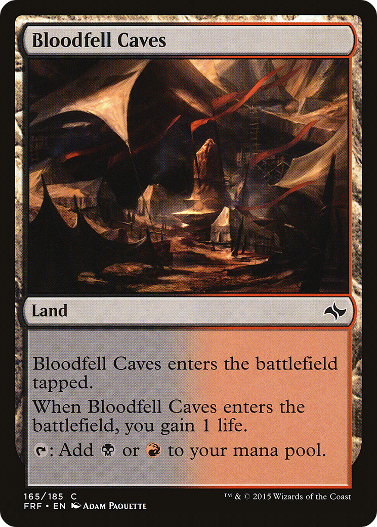 Bloodfell Caves (FRF-165) - Fate Reforged