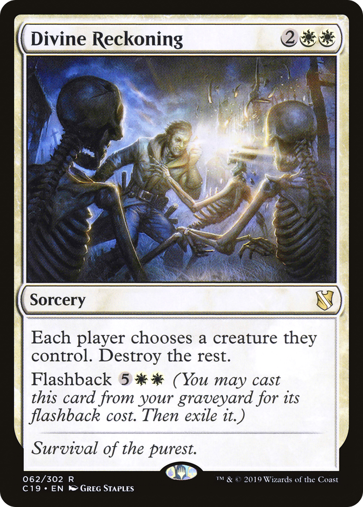 Divine Reckoning (C19-062) - Commander 2019