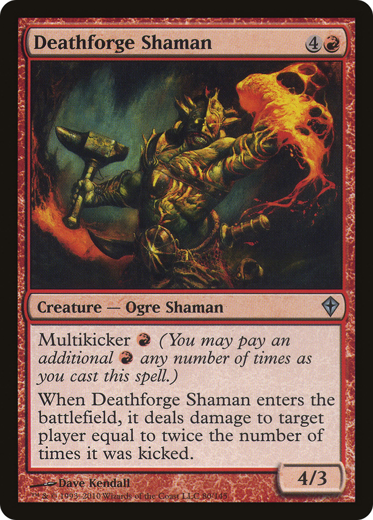 Deathforge Shaman (WWK-080) - Worldwake Foil