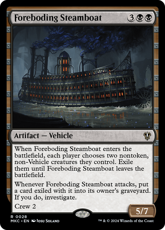 Foreboding Steamboat (MKC-028) - Murders at Karlov Manor Commander