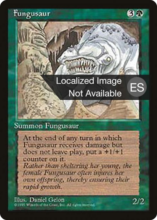 Fungusaur (4BB-246) - Fourth Edition Foreign Black Border