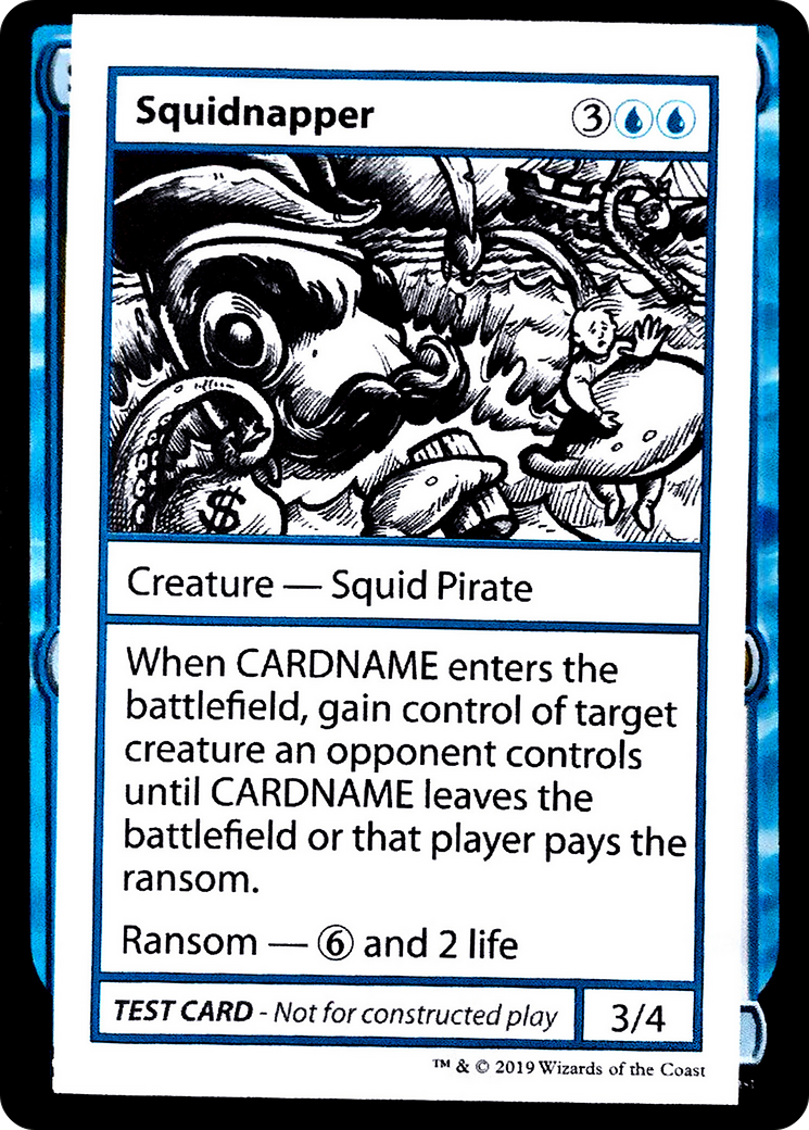 Squidnapper (CMB2-029) - Mystery Booster Playtest Cards 2021