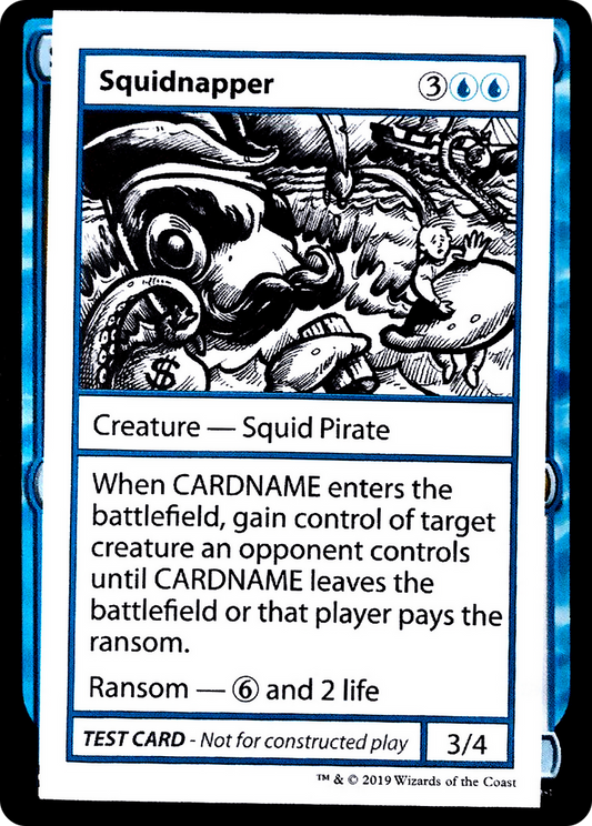 Squidnapper (CMB2-029) - Mystery Booster Playtest Cards 2021