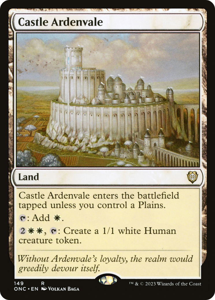 Castle Ardenvale (ONC-149) - Phyrexia: All Will Be One Commander