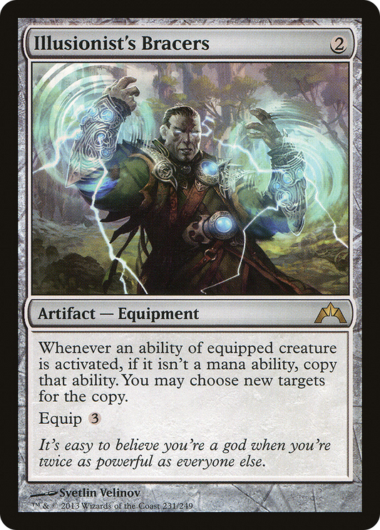 Illusionist's Bracers (GTC-231) - Gatecrash Foil