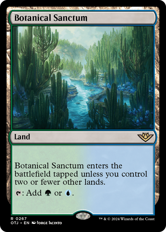 Botanical Sanctum (OTJ-267) - Outlaws of Thunder Junction