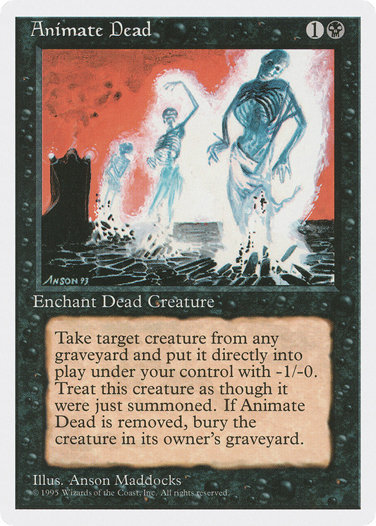 Animate Dead (4ED-118) - Fourth Edition