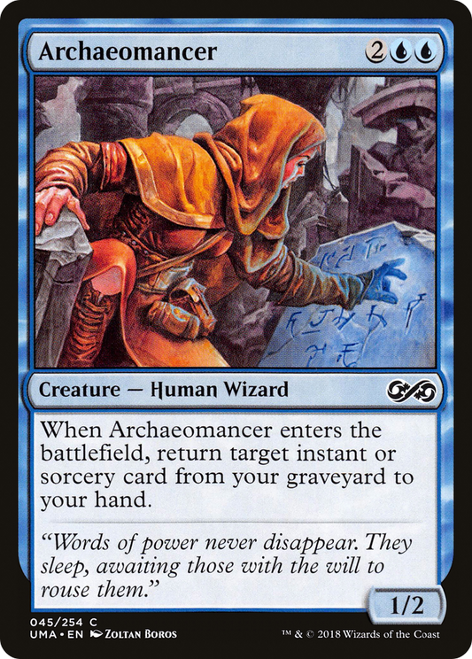 Archaeomancer (UMA-045) - Ultimate Masters Foil