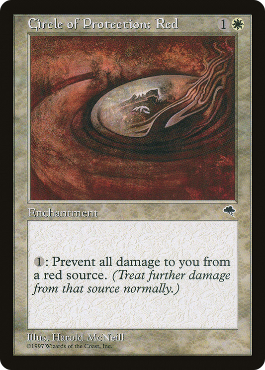 Circle of Protection: Red (TMP-011) - Tempest