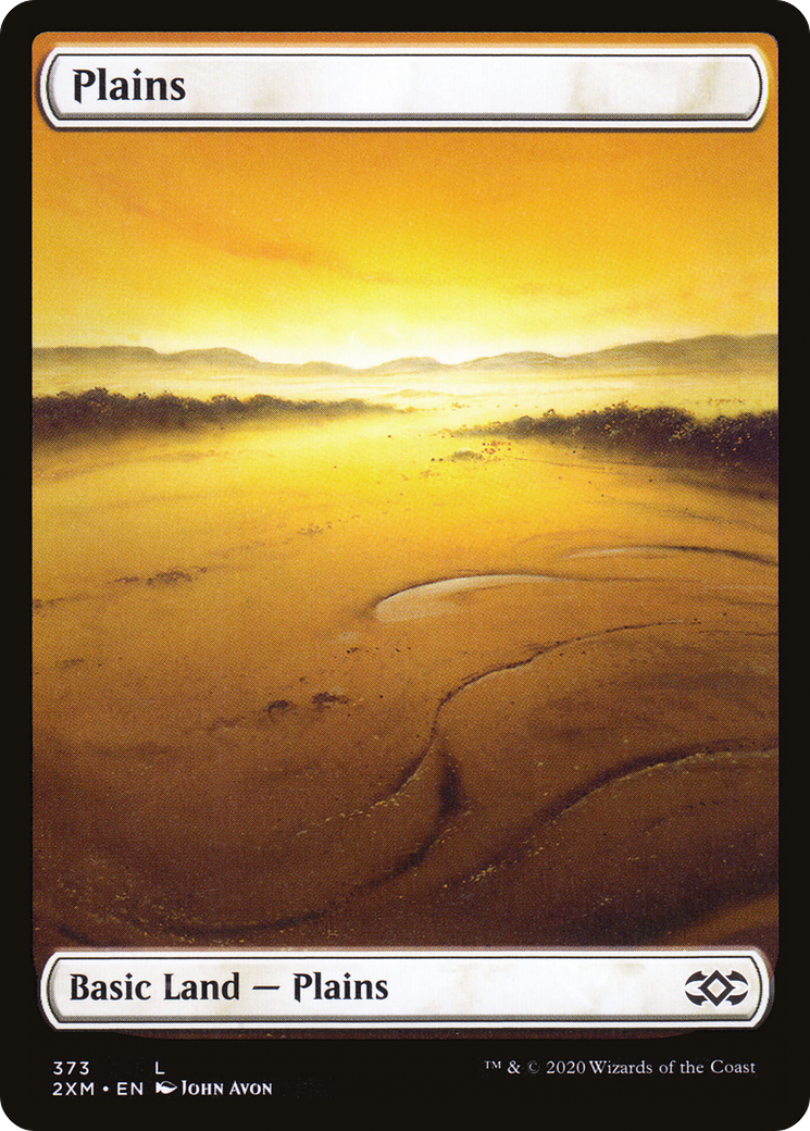 Plains (2XM-373) - Double Masters Foil